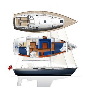 Rustler 37 Drawing