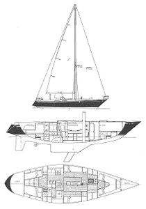 New York Yacht Club 48 Drawing