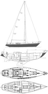 Swan 43 (S&S) Drawing