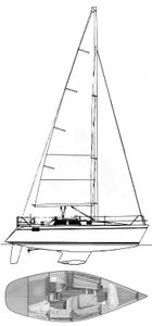Hunter 30-2 Drawing