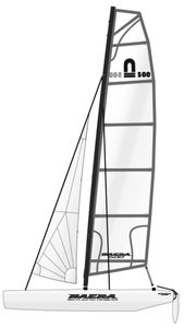 Nacra 500 Drawing