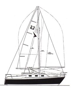 Seafarer 23 Drawing