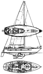 Offshore 39 (Cheoy Lee) Drawing