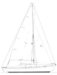 Islander 33 Drawing