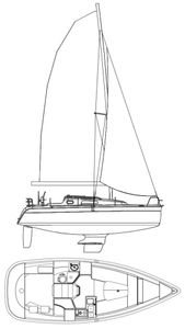 Hunter 27-3 Drawing