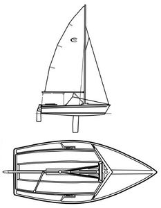 Capri 14.2 (Catalina) Drawing