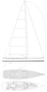Swan 80 Drawing