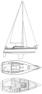 Arcadia 30 (Jeanneau) Drawing