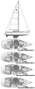 Catalina 42 Mk II Drawing