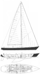 C&C 61 Drawing