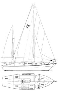 Renown 32 (Westerly) Drawing