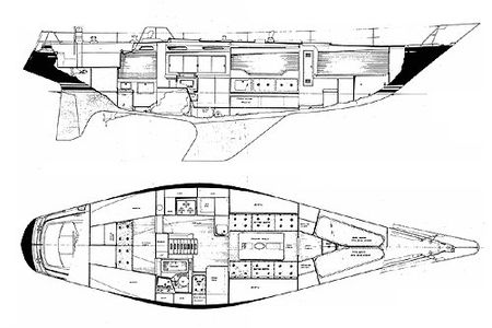 Swan 41 Drawing