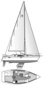 Catalina 315 Drawing