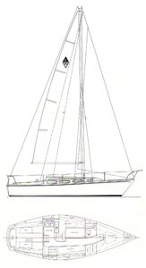 Catalina 30 Drawing