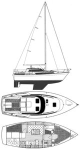 Evasion 29 (Beneteau) Drawing