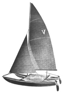 Venture 15 Catamaran (1970) Drawing