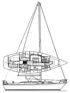 Oyster 37 Heritage Drawing