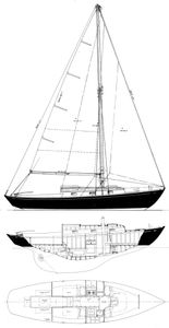 Gulfstream 30 (S&S) Drawing