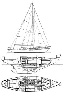 Rhodes 41 (Pearson) Drawing