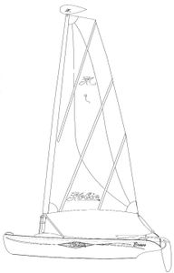 Hobie Bravo Drawing