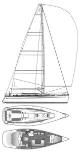 Bavaria Match 42 Drawing