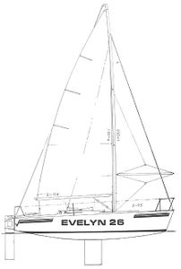 Evelyn 26 FD Drawing