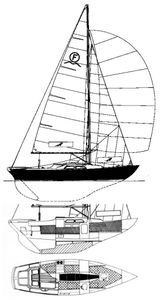 International Folkboat Drawing