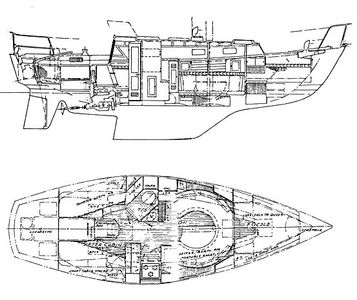 Offshore 32 (Richards) Drawing
