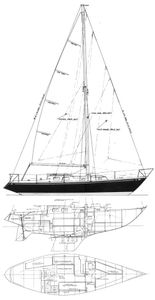 S&S 34 Drawing