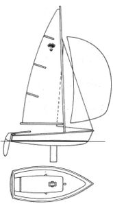 Pirateer 13 (Chrysler) Drawing