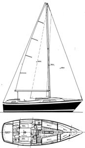 O'day 32 Drawing