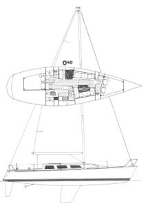 Olson 40 Drawing