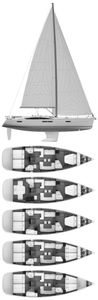 Jeanneau Yachts 53 Drawing