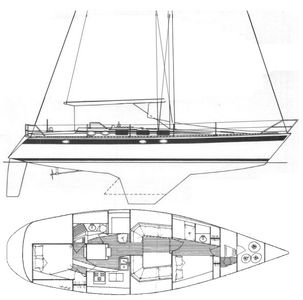 Hunter 45 Drawing