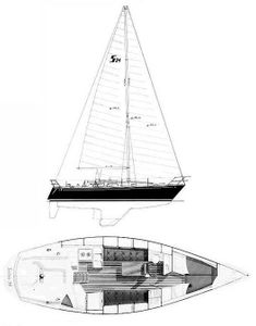 Sabre 34-2 Drawing