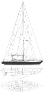 Ericson 46 Drawing