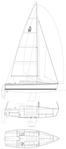 Dehler 25 CR Drawing