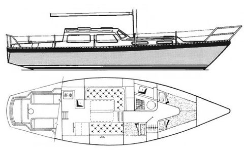 Voyager 35 (Primrose) Drawing