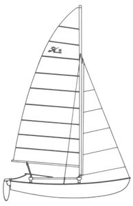 Hobie 16 Drawing
