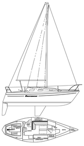 Buccaneer 335 Drawing