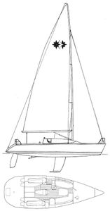 Jeanneau One Design 35 Drawing