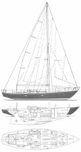 Hinckley 48 Drawing