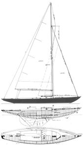 Seawanhaka One-Design (S&S) Drawing