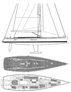 Swan 80-2 FD Drawing