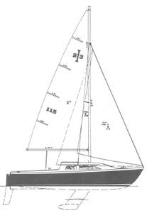 Islander 23 (Crealock) Drawing