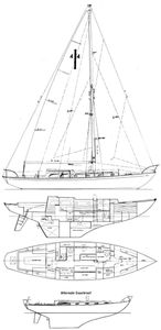 Islander 44 Drawing