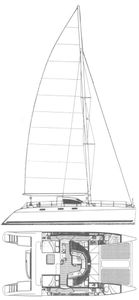 Catana 48 Drawing