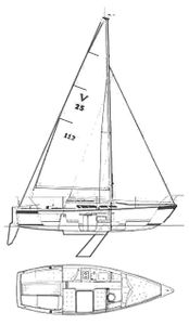 Venture 25 Drawing
