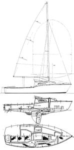 Alize 20 (Jeanneau) Drawing