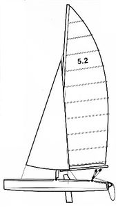 Nacra 5.2 Drawing